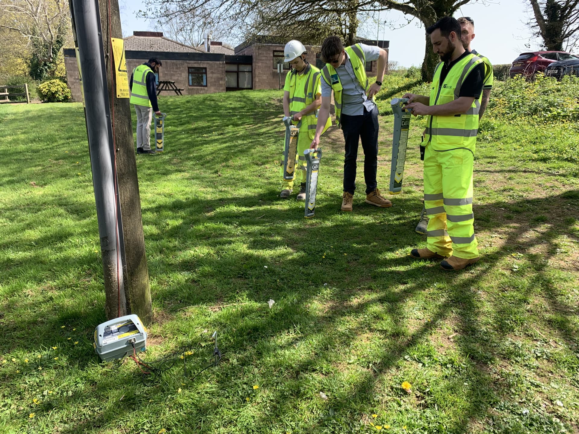 Service exposure during safe dig training