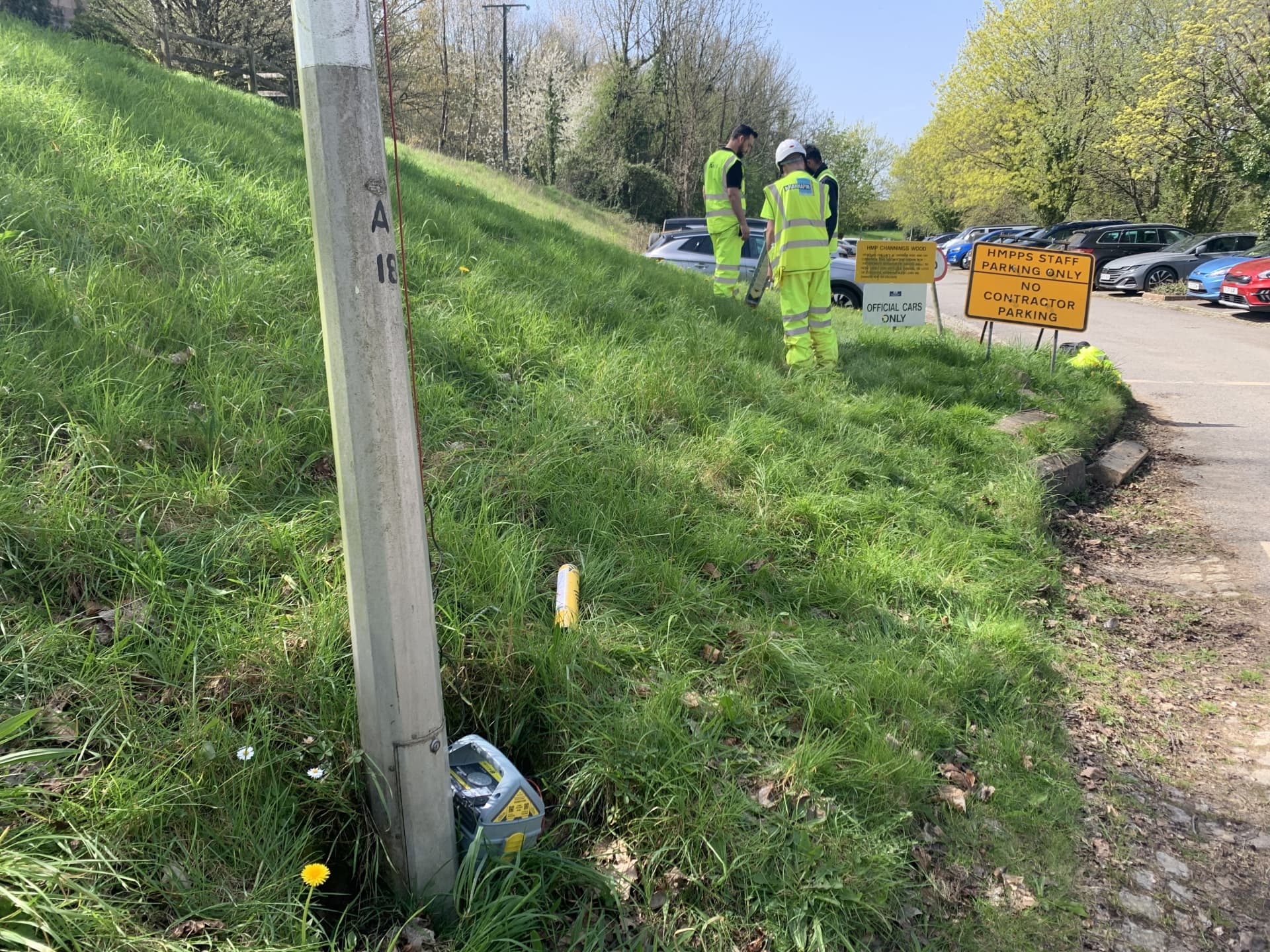 vScan locator training practical session