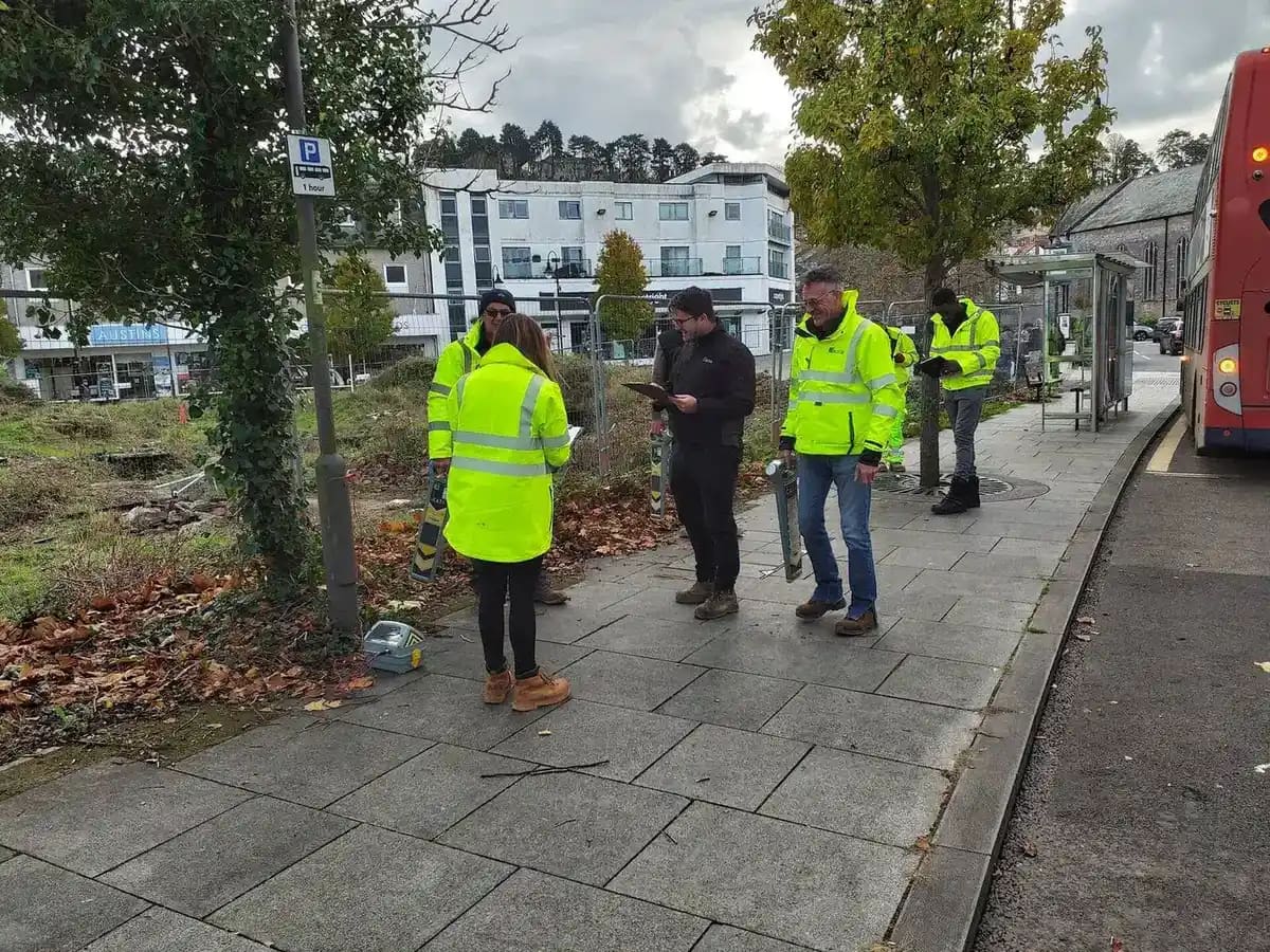 Utility avoidance practical training on site