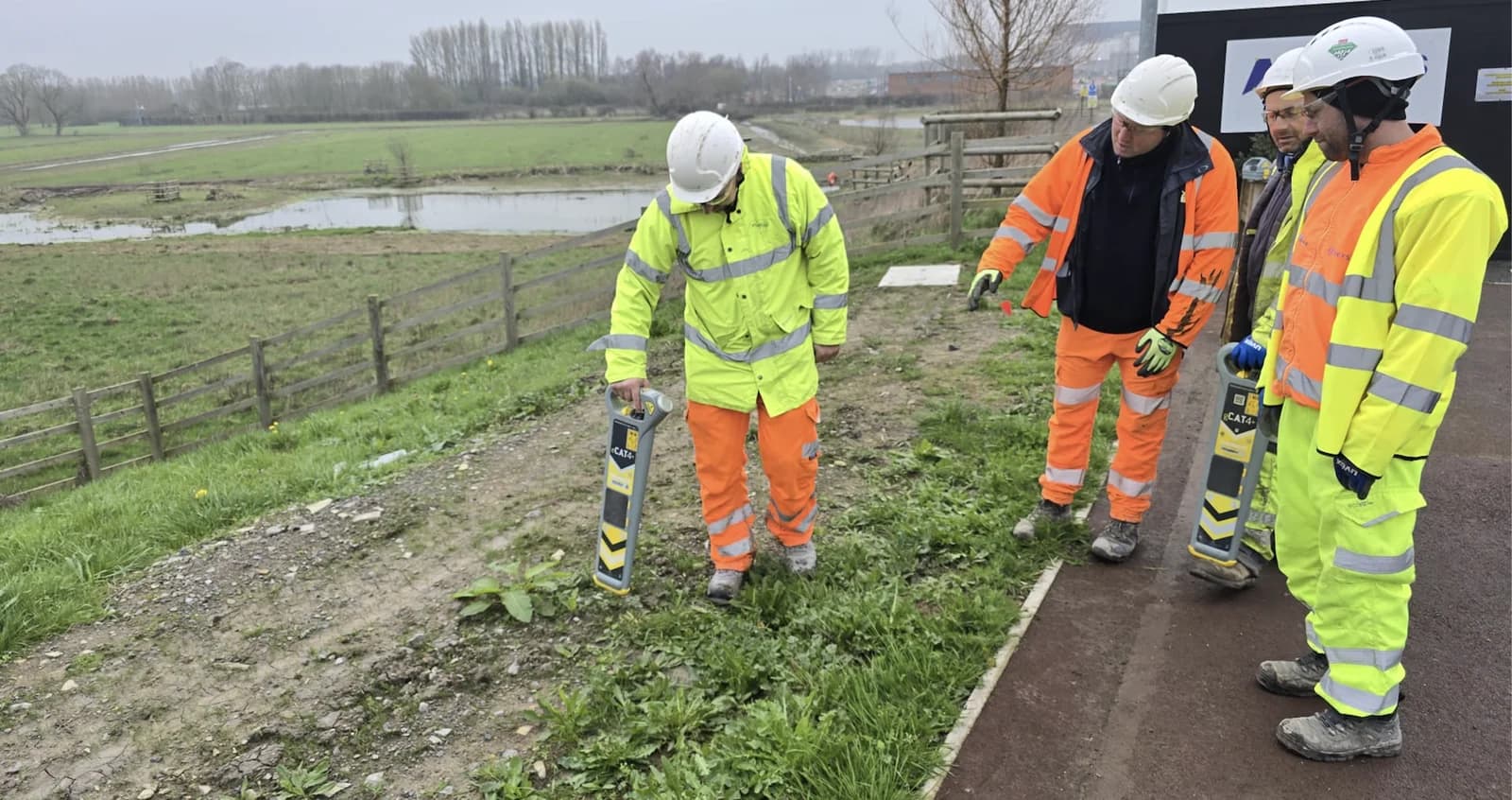 Level 6 Diploma utility mapping - advanced electromagnetic survey training