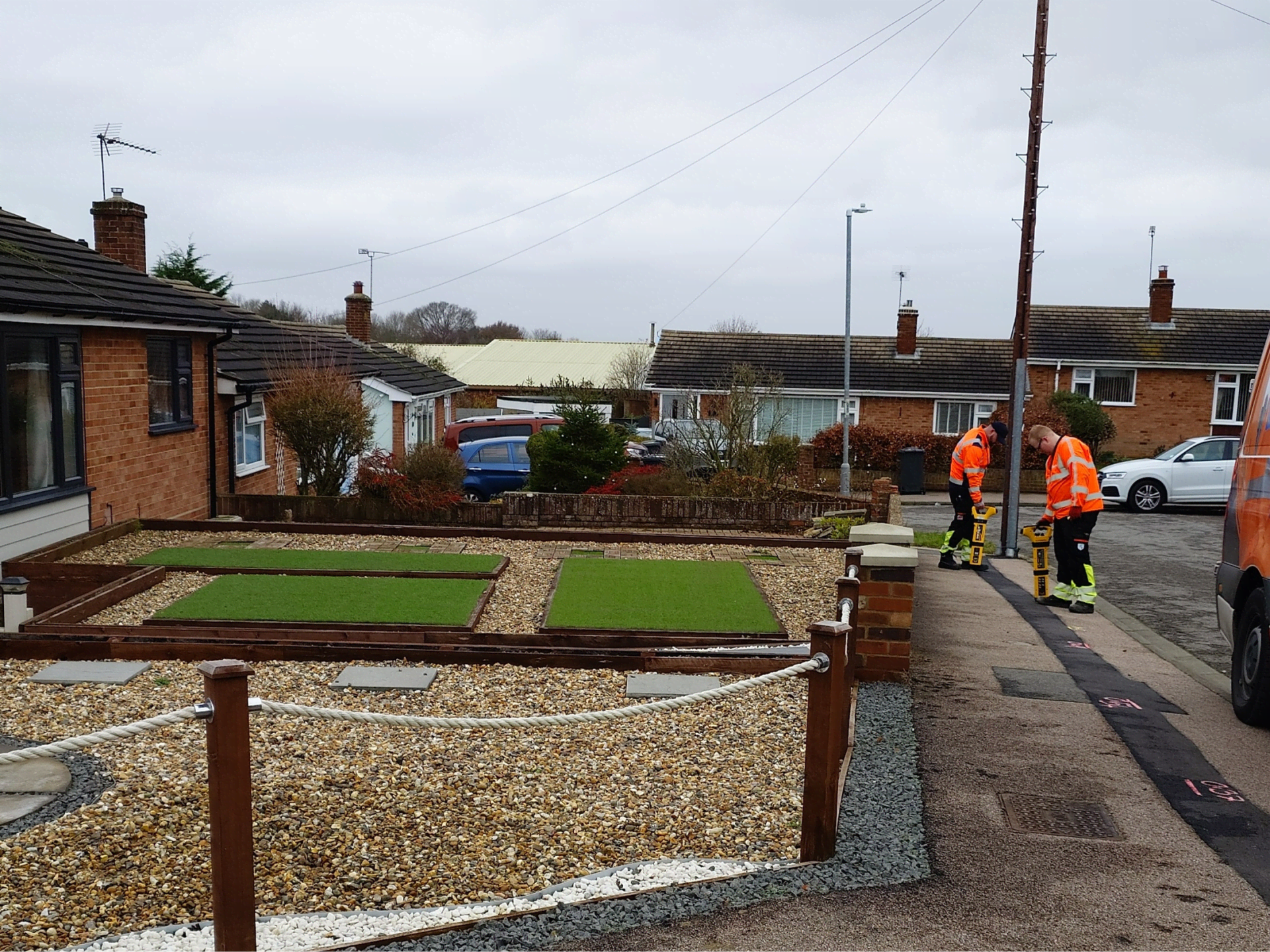 Cable avoidance training outdoors with Sygma