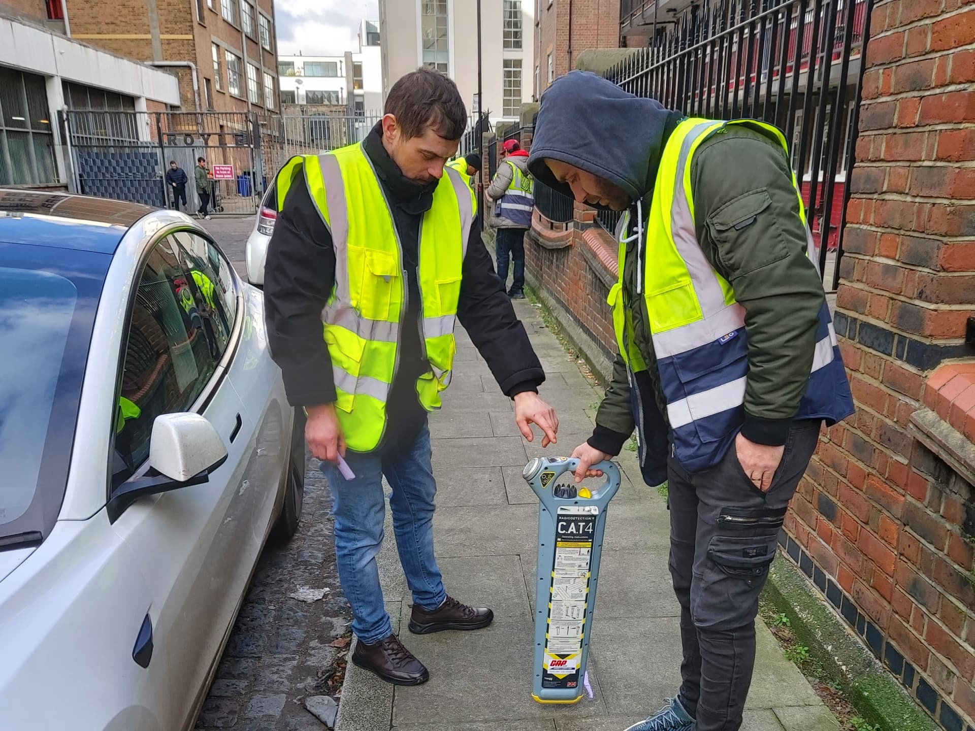 QTS Group rail-specific cable avoidance training with surface laid cables module