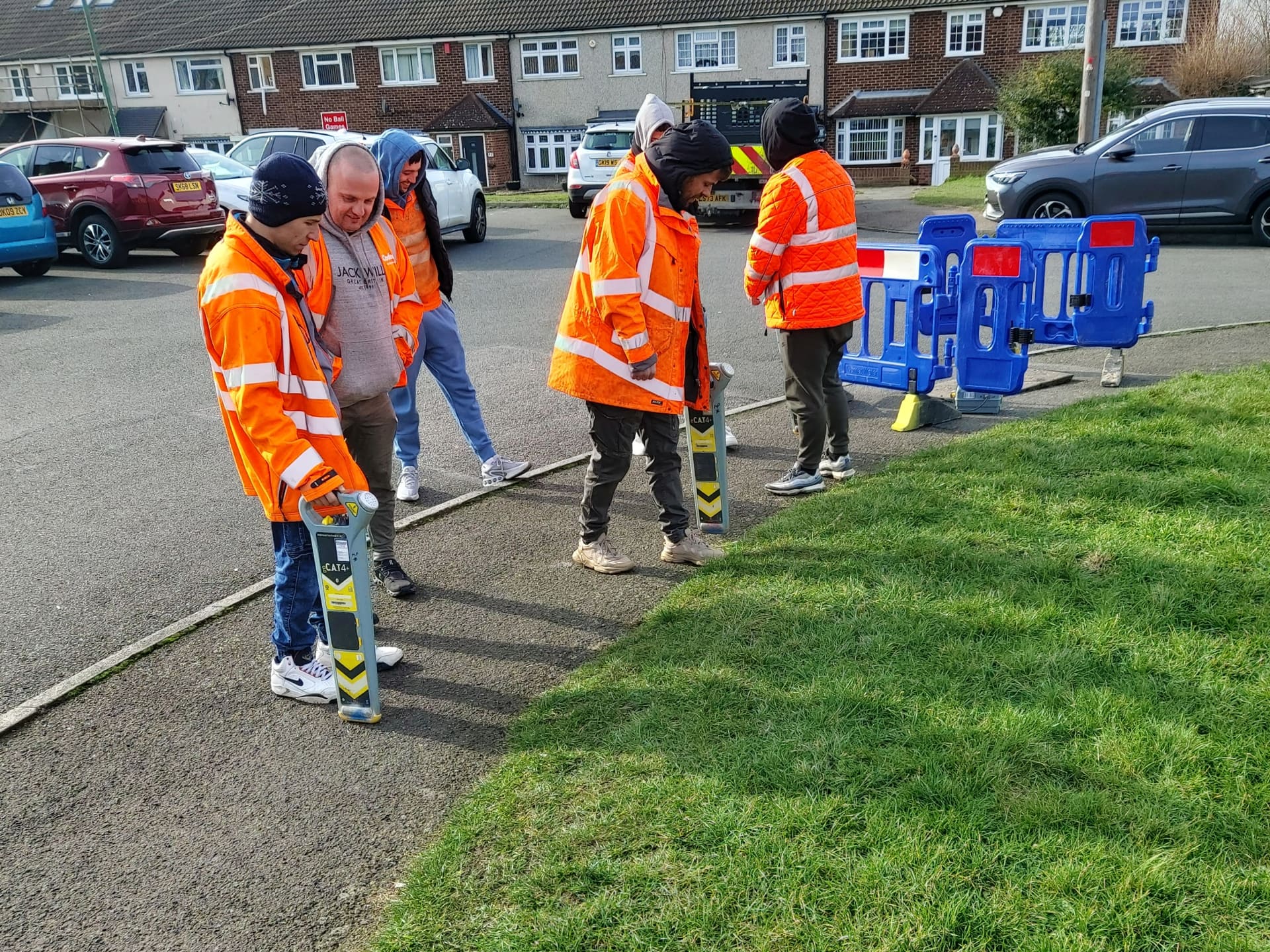 CAT and Genny training practical on site