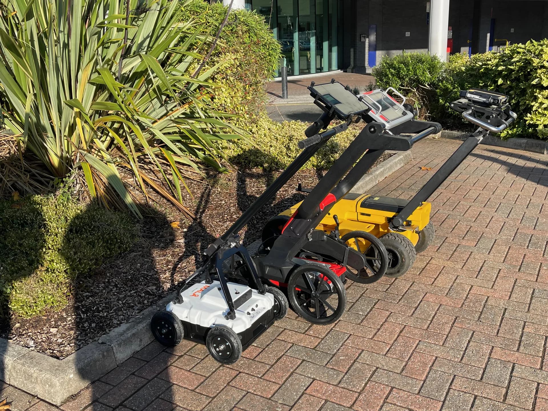 GPR data collection practical exercise