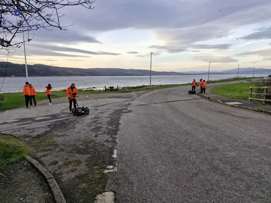GPR survey training for online Level 5
