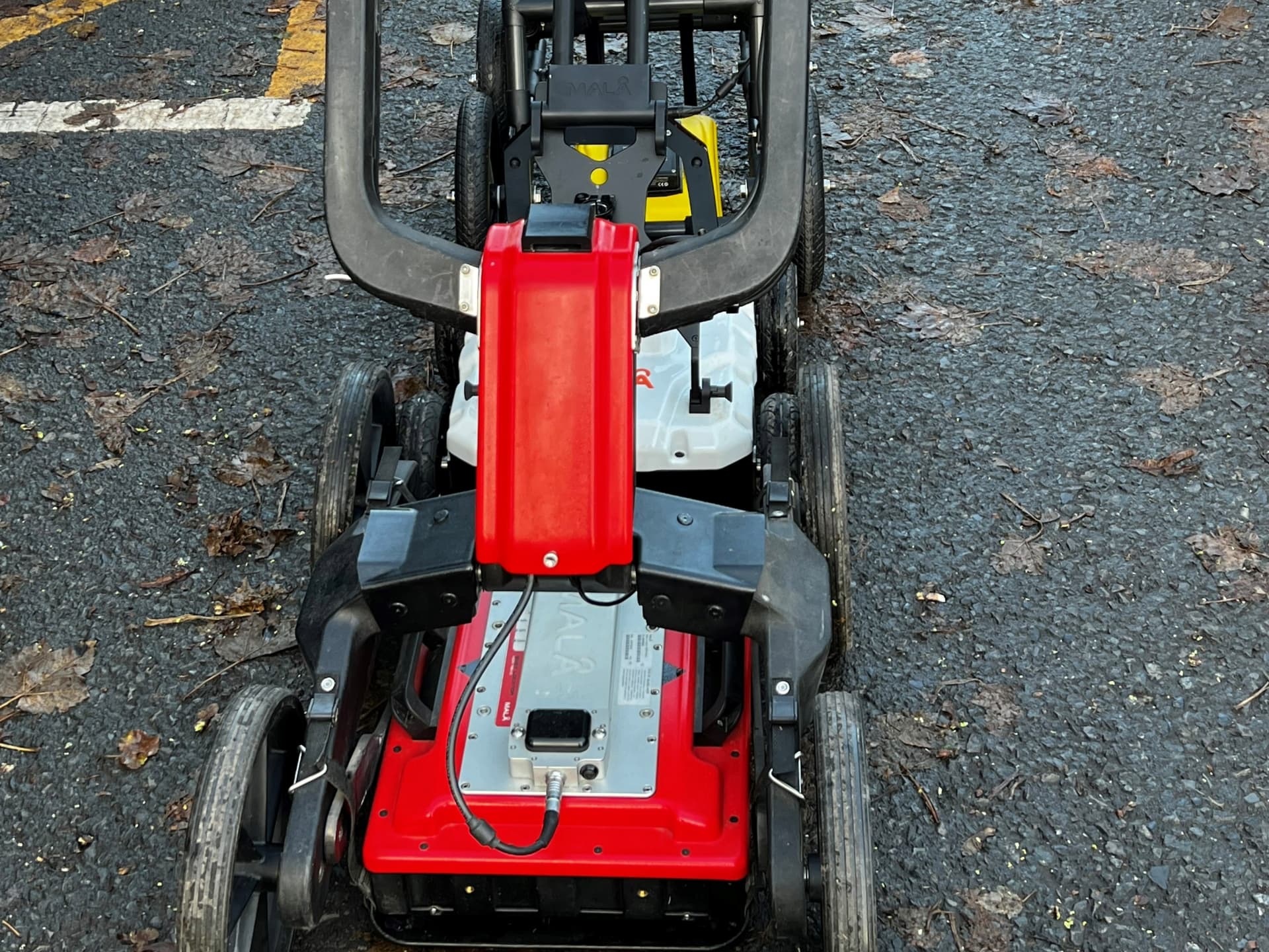 Ground penetrating radar survey demonstration