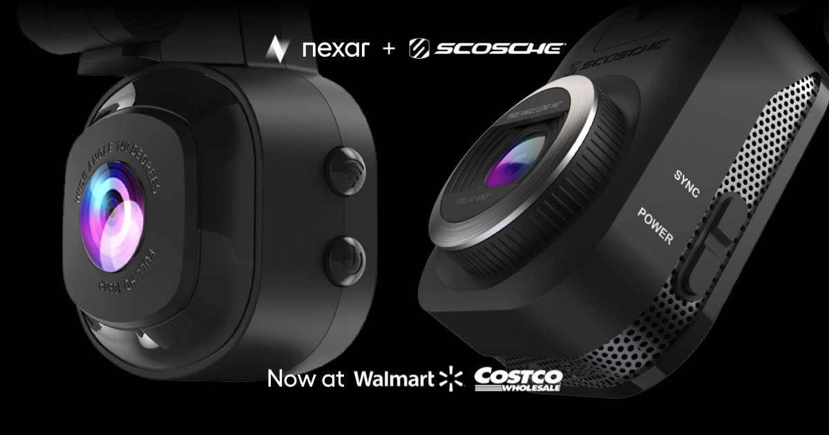 Scosche NEXC1 Smart Dash Cam - Black for sale online