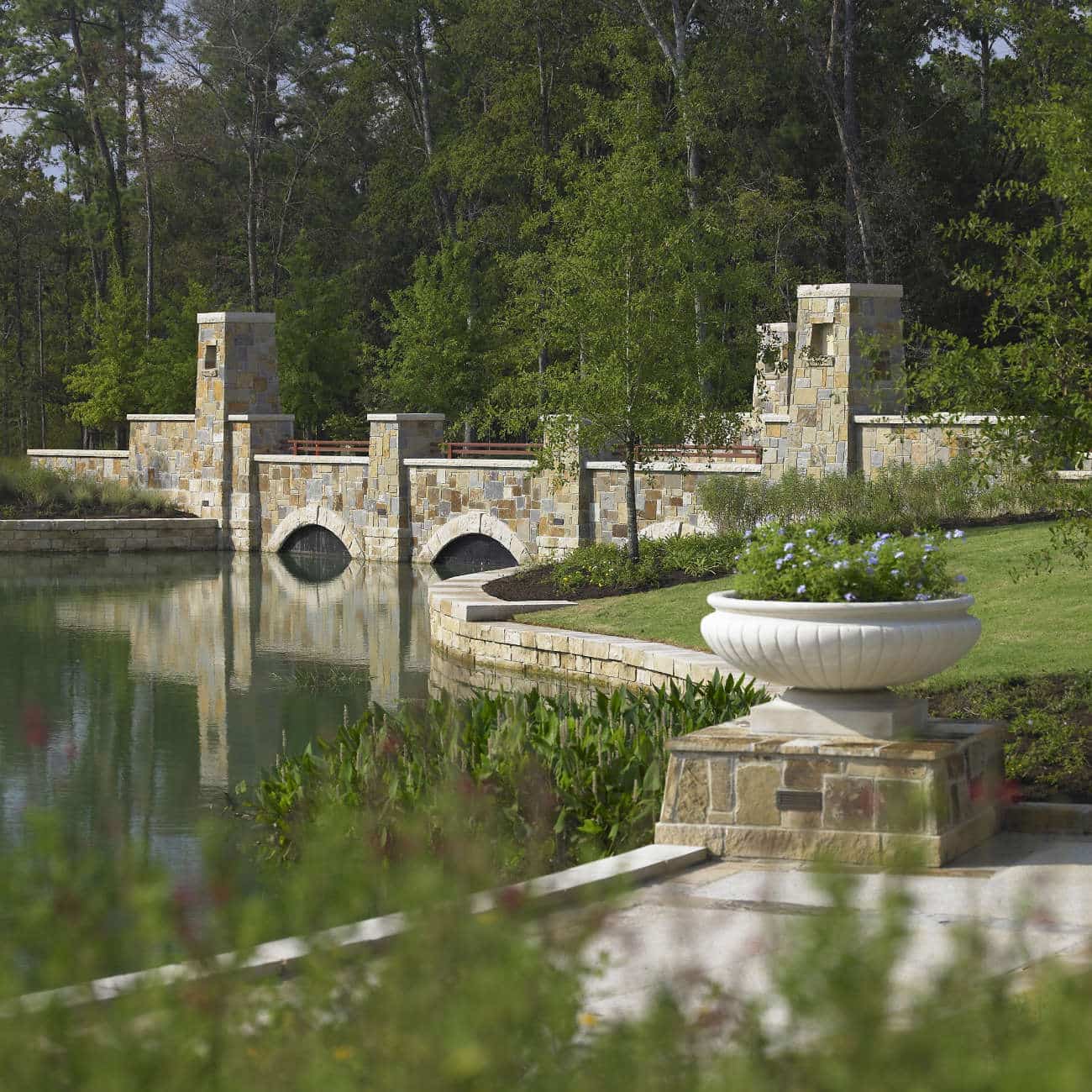 The Island at East Shore: Aria Isle and Lakefront Estates in The Woodlands