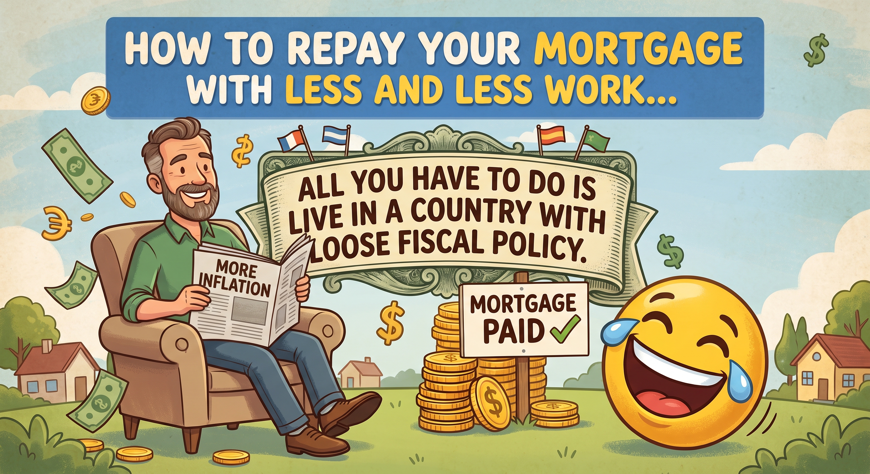 Your Fixed-Rate Mortgage Is a Bet Against the Dollar, and That Is a Good Bet