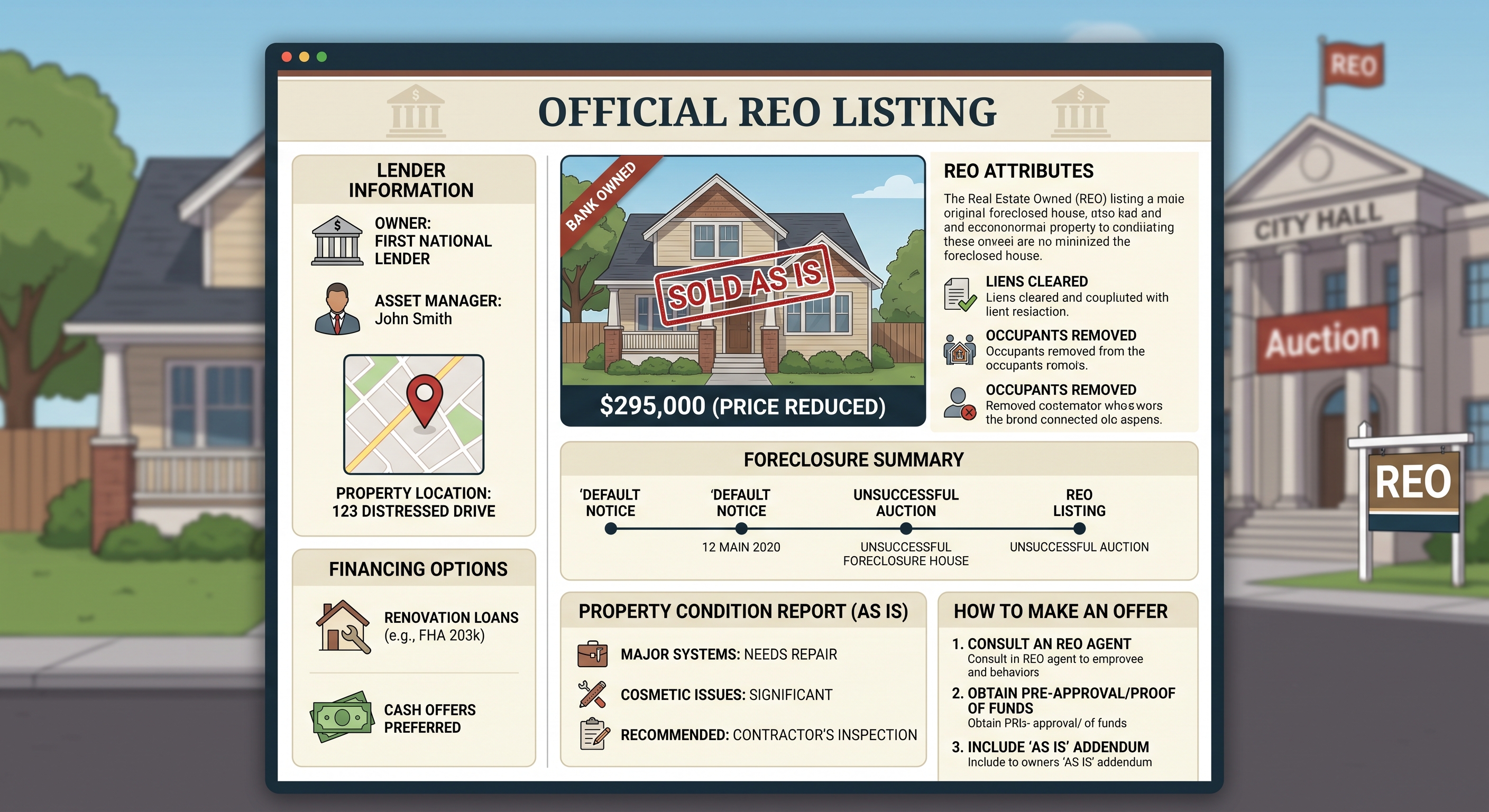 REO Investing: The Pitfalls Most Investors Hit, and How We Work the Other Side of It