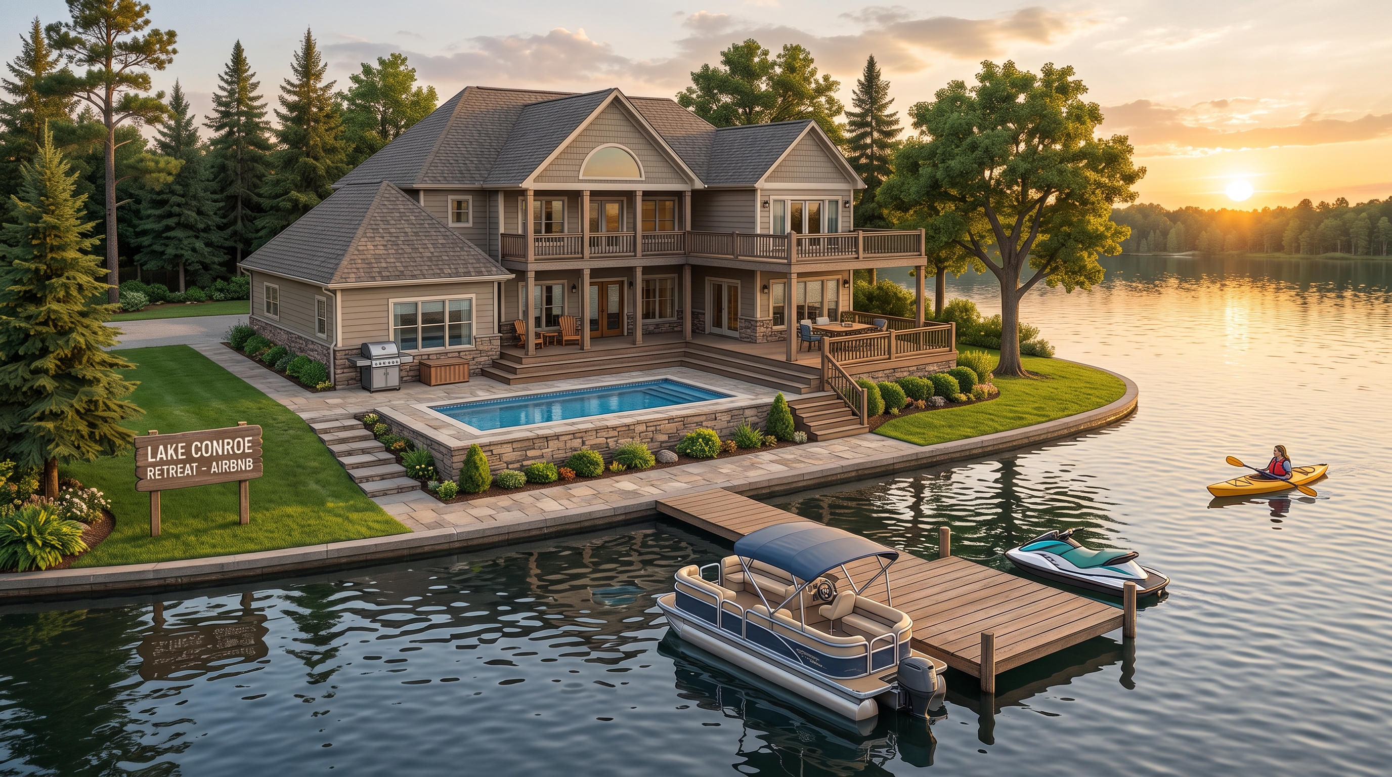 Short-Term Rentals on Lake Conroe: The Rules, the Numbers, and the Real Risk
