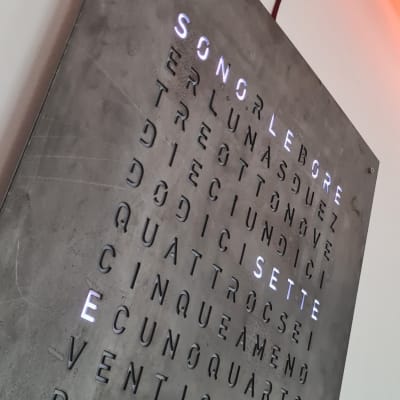 A Clock Made of Words