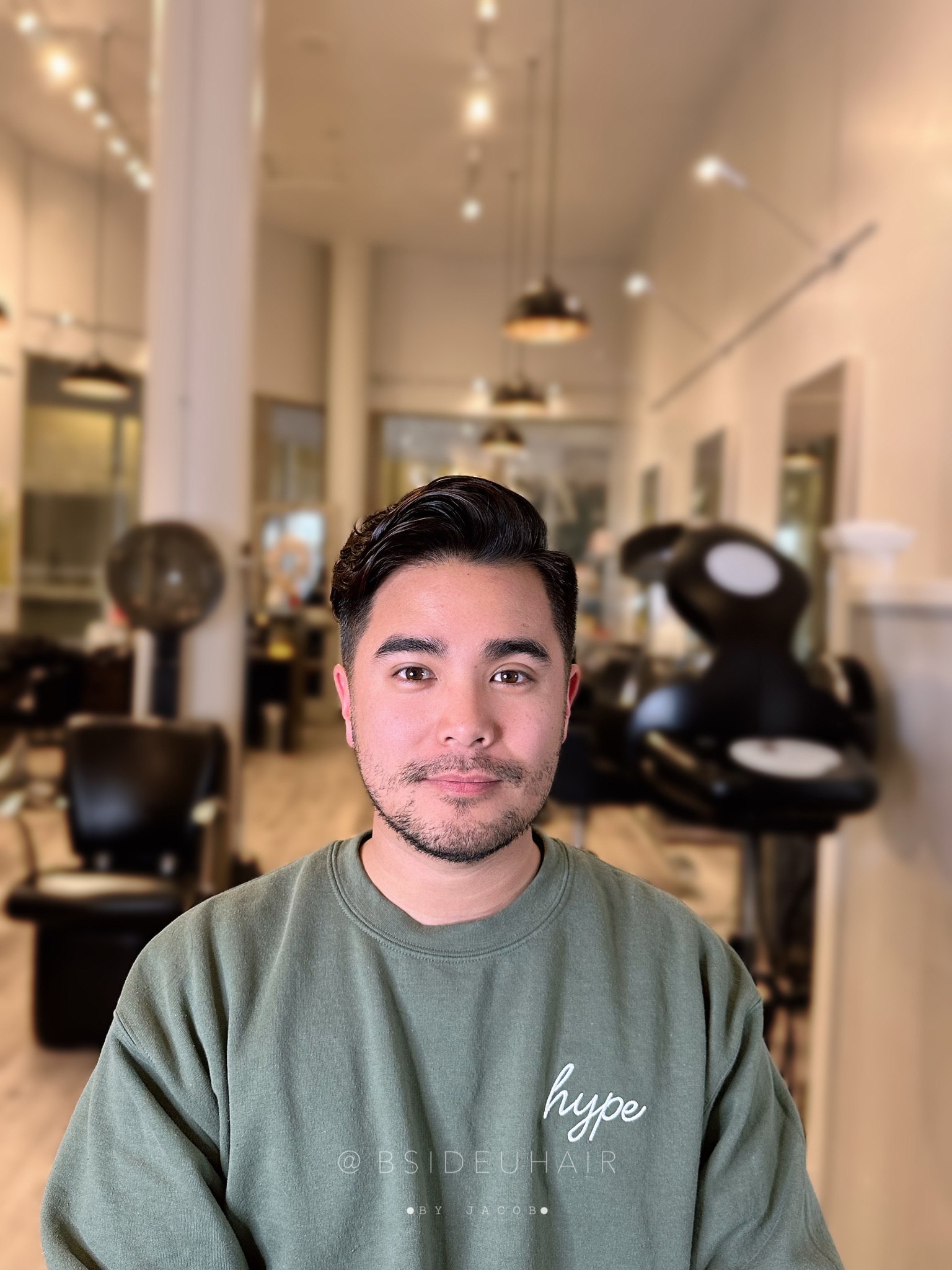 Korean men's perm