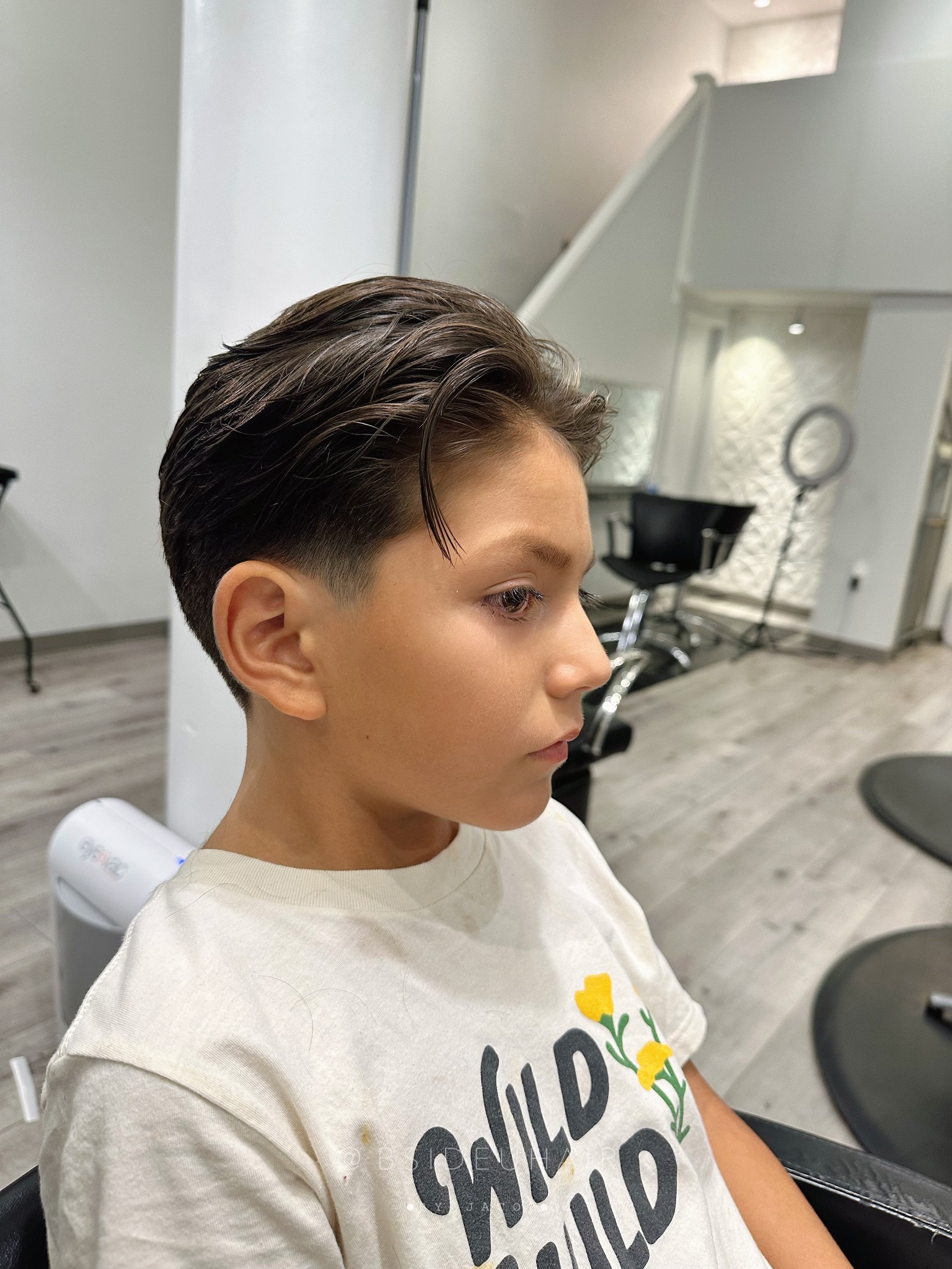 Haircut number fade example