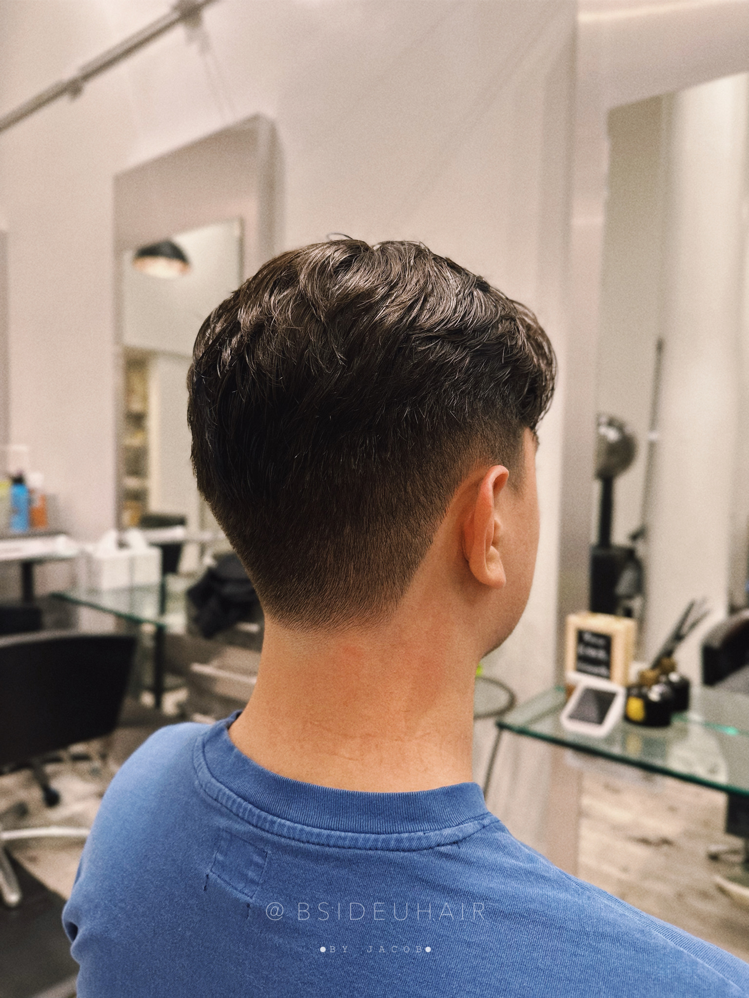 Jacob classic side part at B SIDE U