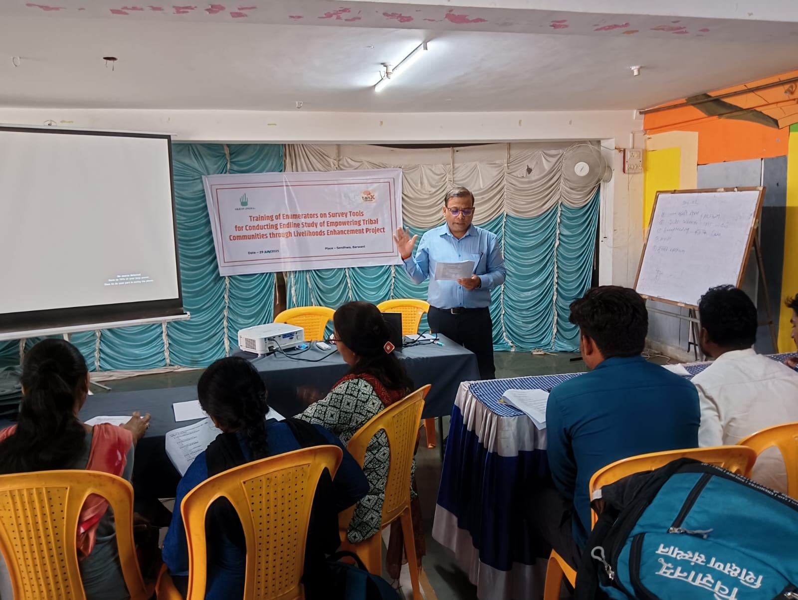 Endline Assessment for AKRSP: Training of Enumerators, Barwani MP