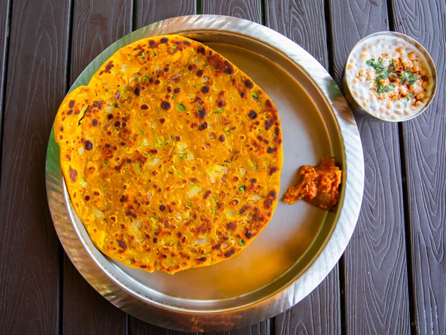 Aloo and Onion Parantha