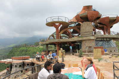 Ben Abeba Restaurant Unique Architecture, Lalibela Ethiopia