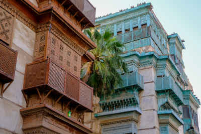 Traditional Rawashin Architecture in Historic Jeddah