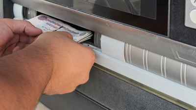 Egyptian Pound Cash Deposit at ATM Machine