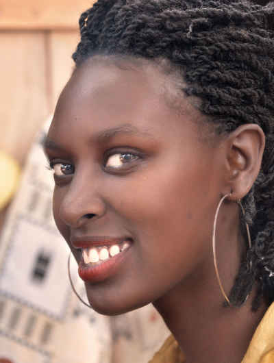 Young Woman Portrait, Kampala Uganda
