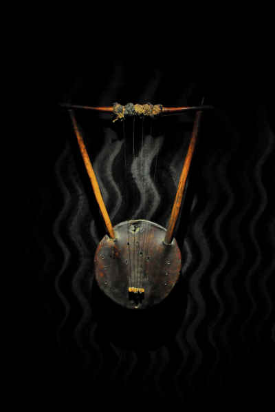 Traditional Krar Lyre, Ethiopia