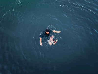 Children Swimming in Nile Waters, Al-Qanater Al-Khayreya