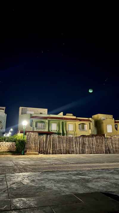 Green Beach Village Night View, Marsa Matruh