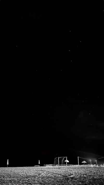 Beach at Night, Green Beach Village, Al-Alameen City