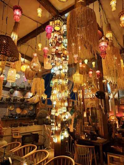 Tree Trunk Restaurant Interior, Sheikh Zayed Giza