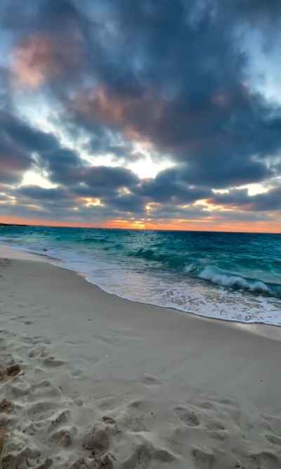 Mediterranean Beach Sunset, Green Beach Al-Alamein