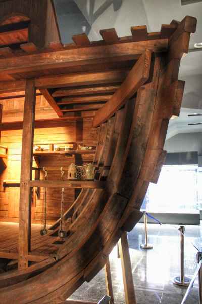 Roman Ship Wooden Hull Detail, Greco-Roman Museum Alexandria