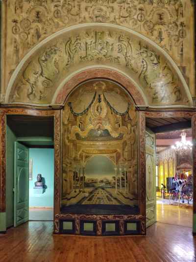 Decorative Mural and Mihrab Wall, Military Museum Cairo