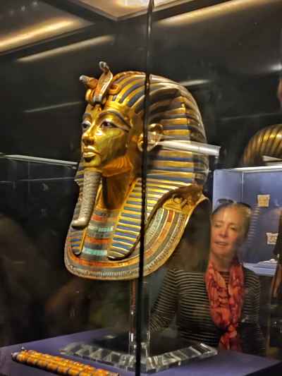 Tutankhamun Golden Death Mask, Egyptian Museum Cairo