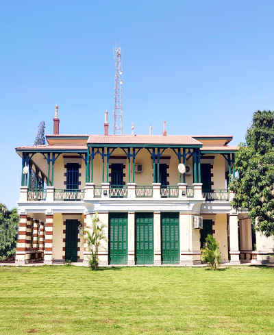 Osman Ahmed Osman Villa Front Facade, Ismailia