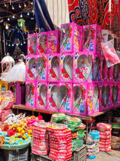 Moulid Bride Gift Boxes, Heart-Shaped, Sayeda Zeinab Market