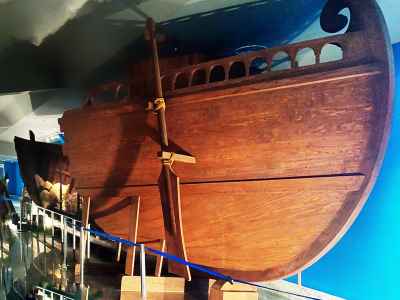 Ancient Roman Ship Stern Rudder, Greco-Roman Museum Alexandria