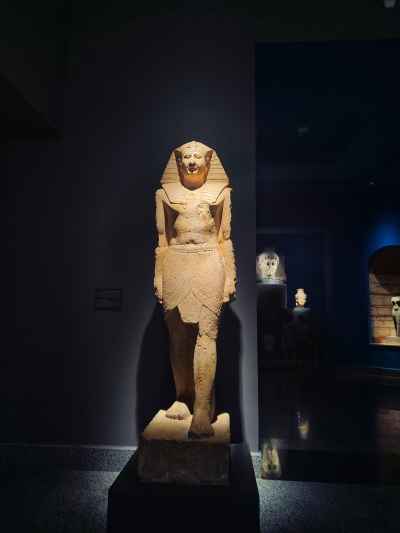Standing Ptolemaic King Statue, Greco-Roman Museum Alexandria