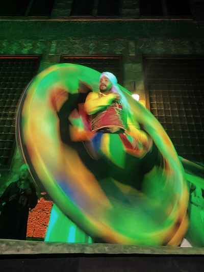 Tanoura Dancer Spinning at Wikala Al-Ghouri Cairo