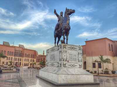 Ibrahim Pasha Bronze Equestrian Statue, Military Museum Cairo