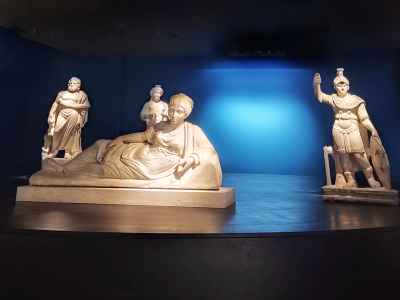 Classical Roman Marble Statues, Greco-Roman Museum Alexandria