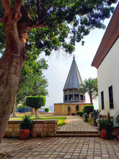Nilometer Garden and Conical Tower, Rhoda Island Cairo