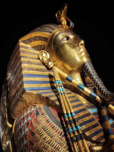 Tutankhamun Golden Coffin Lid, Egyptian Museum Cairo