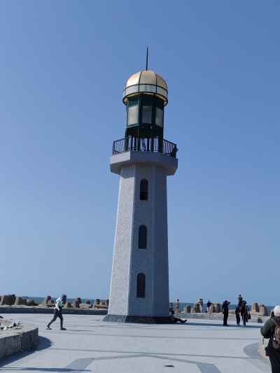 Ras El Bar Lighthouse, Nile-Mediterranean Confluence, Damietta