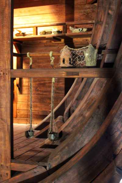Fishing Nets and Pottery on Roman Ship Model, Alexandria