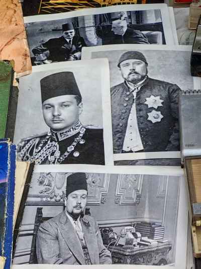 Rare Black and White Egyptian Royal History Photos, Cairo Market