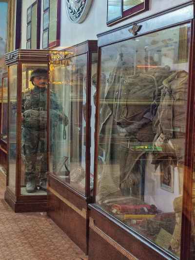 Military Uniform Display Cases, National War Museum Cairo