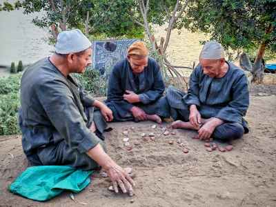 Gathering Around Al-Sega and Al-Sabaa'awiya.. Stories of Simple Village Life