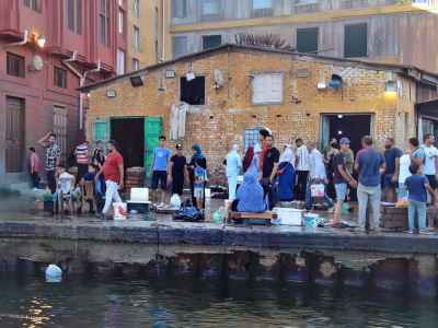 Fish Market Quay Vendors, Ezbet El-Borg Damietta