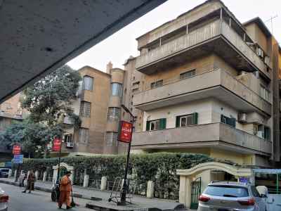 Residential Building Facade, 26th of July Street, Zamalek